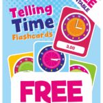 FREE PRINTABLE – Telling Time Flashcards